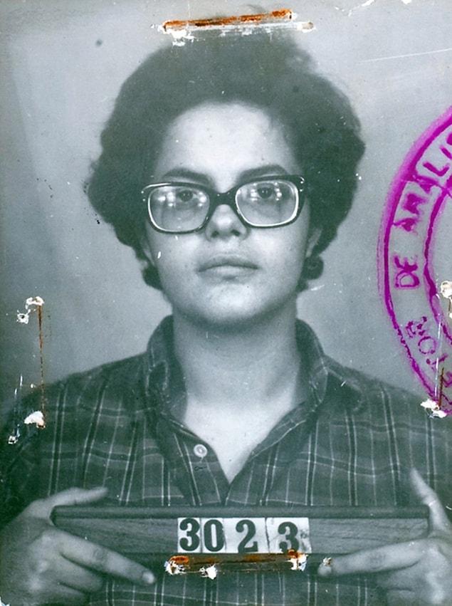 6. Mugshot Of Brazilian President Dilma Rousseff In 1970 When She Was Part Of The Guerrilla Movement That Fought Against The Country’s Military Dictatorship