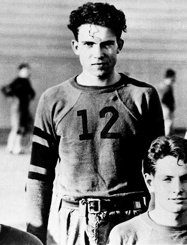 20. Richard Nixon Is Shown As A Member Of The Whittier College Football Squad In Whittier, CA, 1930s