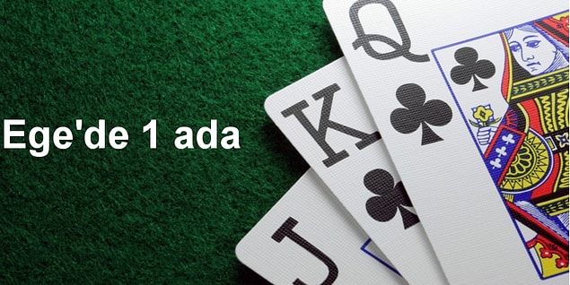 Ege'de 1 ada!