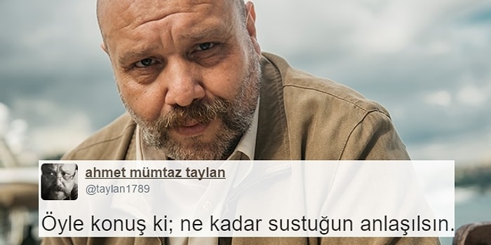 Edebî Yanıyla da Tanınan Oyuncu Ahmet Mümtaz Taylan'dan Aforizma Tadında 19 Tweet