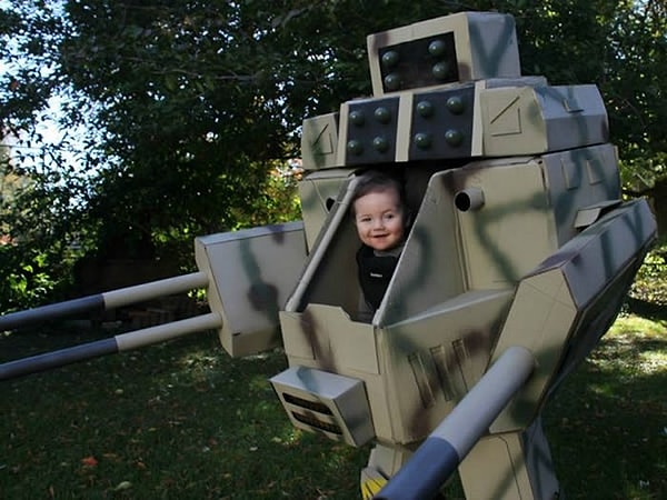 5. Детский костюм меха на Хэллоуин