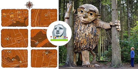 Görünce ''Yok Artık!'' Diyeceğiniz Hepsi Birer Sanat Eseri Olan Devasa Ahşap Heykeller