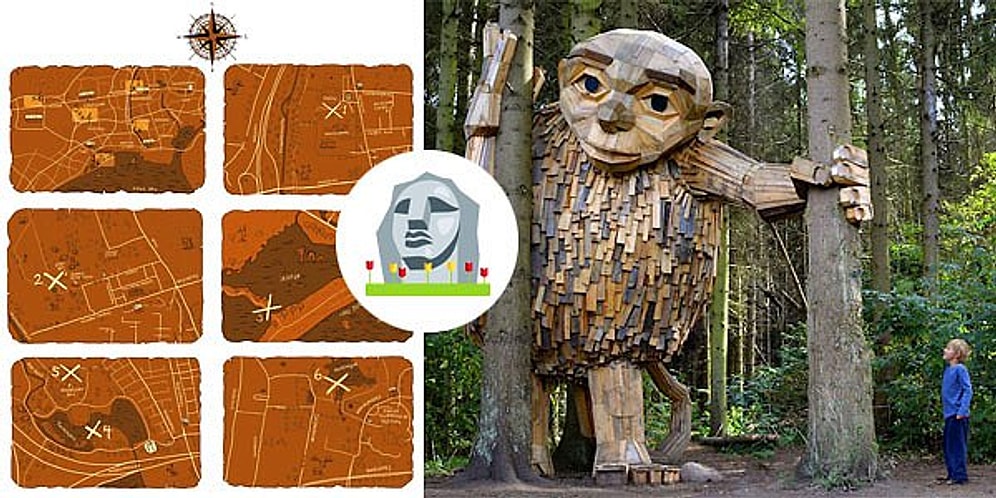 Görünce ''Yok Artık!'' Diyeceğiniz Hepsi Birer Sanat Eseri Olan Devasa Ahşap Heykeller