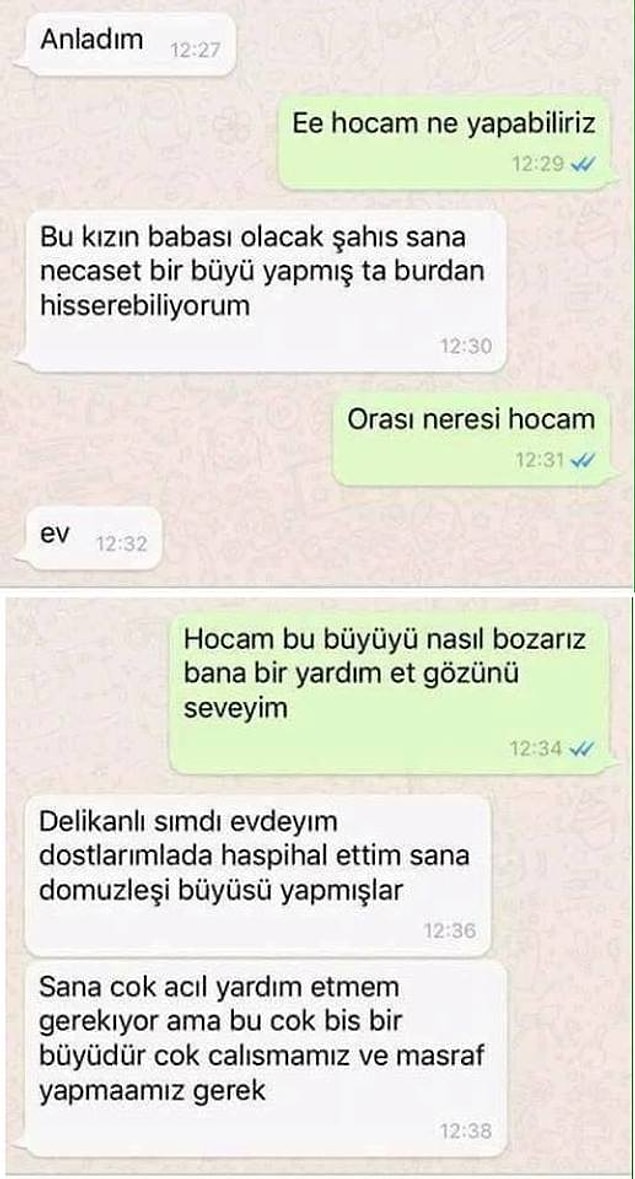 2. Domuzleşi büyüsü
