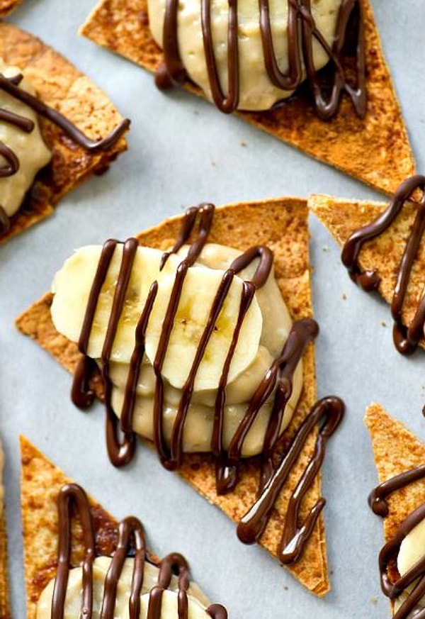 13. Сладкие чипсы из лаваша: