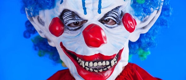 8. Хотели бы вы больше не видеть клоунов сегодня?