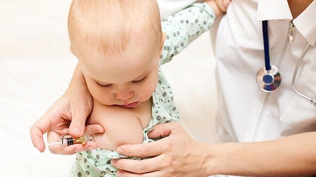 5. You'll want to punch the nurse who gives your baby their first vaccinations.