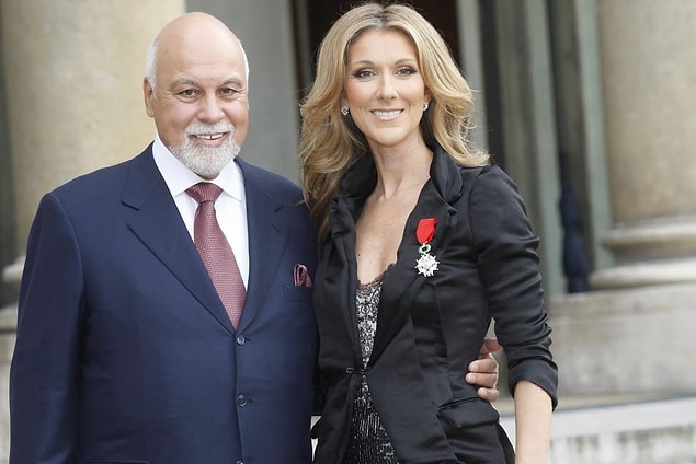 13. Celine Dion ise ilk birlikteliğini büyük aşkı René Angélil ile yaşamış.