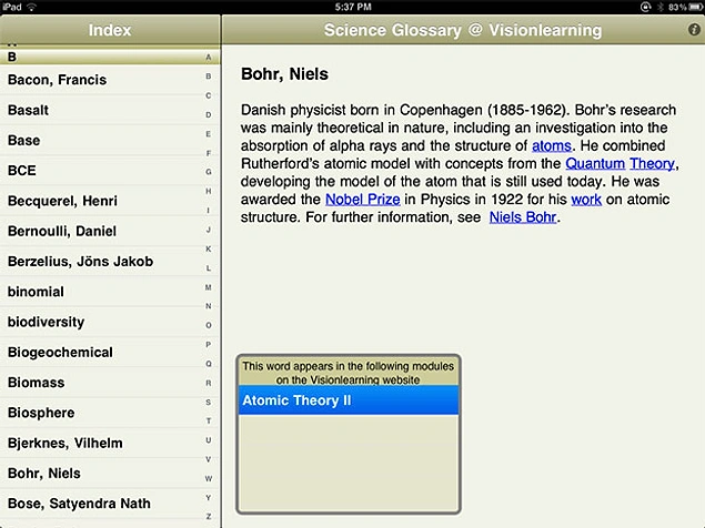 Science Glossary