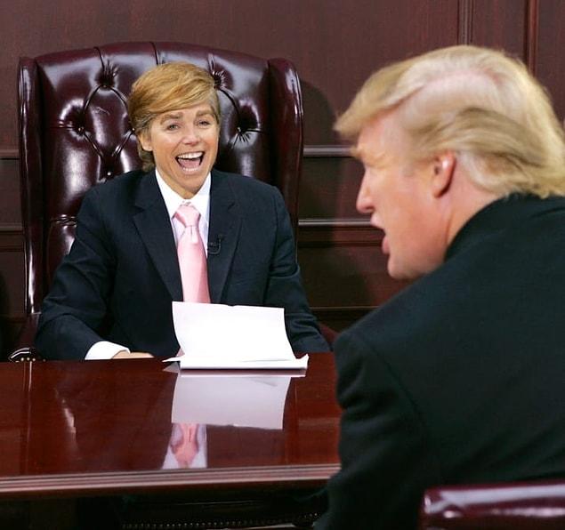 11. Trump appalled by Katie Couric's impersonation of him during a taping of the Today show in 2004.