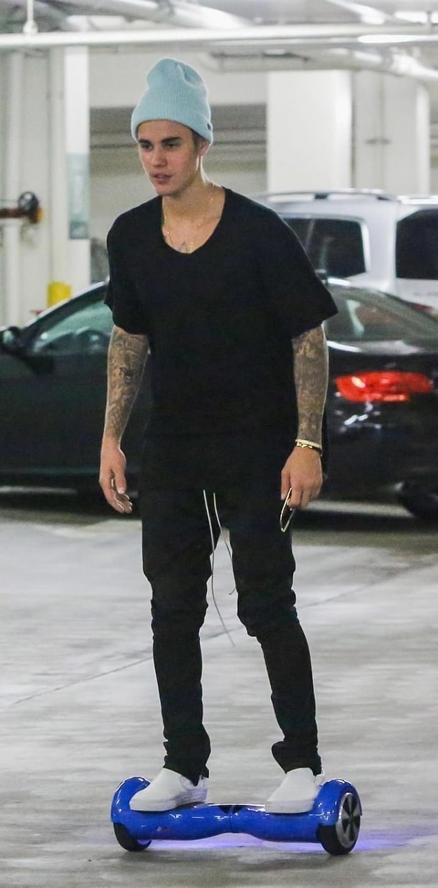 3. A shipment of a ping pong table, PlayStation, and hoverboard for his backstage recreation.