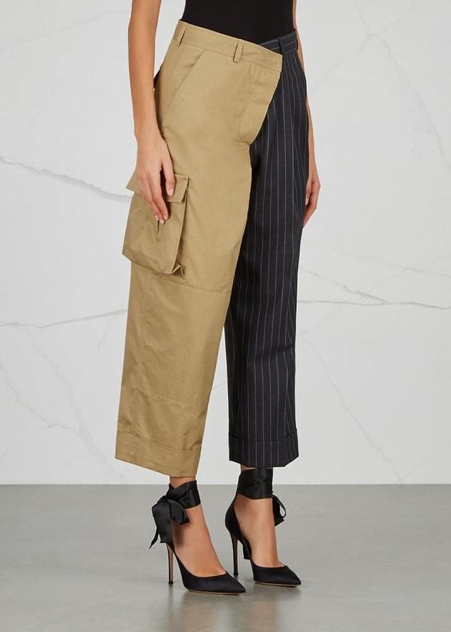 1. If you can't decide whether to go out wearing cargo trousers or pinstripe trousers, you don’t have to panic. You can wear both at the same time for $1,540 (£1,190).