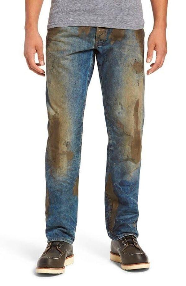 2. OR, if you're a dude you can pay $454.79 (£351.34) to look like you're a four year old that's come in from playing at the park and is about to get grounded for ruining their best jeans.