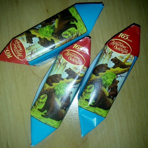 8. Конфеты "Мишка косолапый"