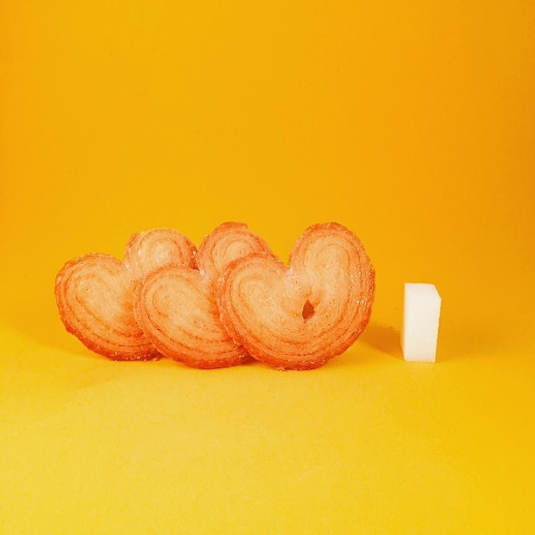 12. Сахарные ушки: 48 г сахара в трёх штучках