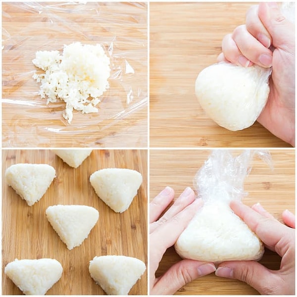 8. Японские онигири на гриле