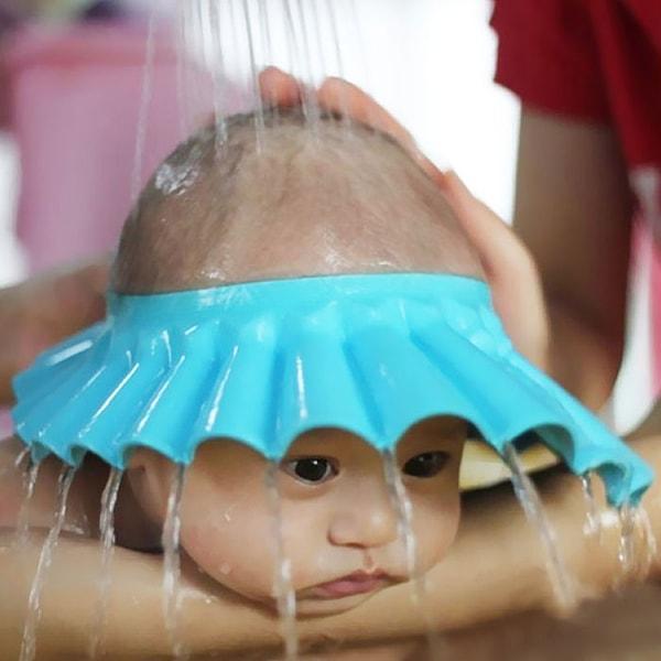 9. Bebekler için duş bonesi
