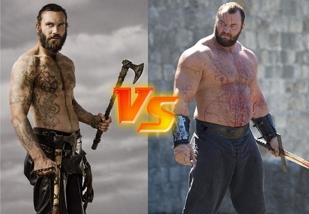 10. Mightiest warrior : Rollo vs. Gregor Clegane