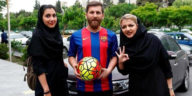 Messi'ye Olan İnanılmaz Benzerliğiyle 'Kaosa Neden Olduğu İçin'  Gözaltına Alınan İranlı Reza