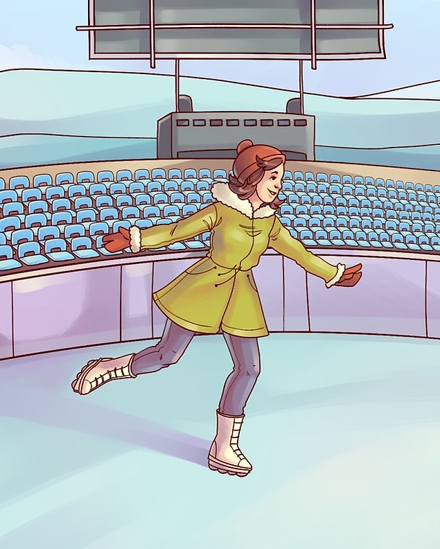 10. A skating rink.