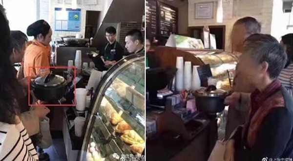 Люди приходили с самыми неожиданными сосудами и посудинами.