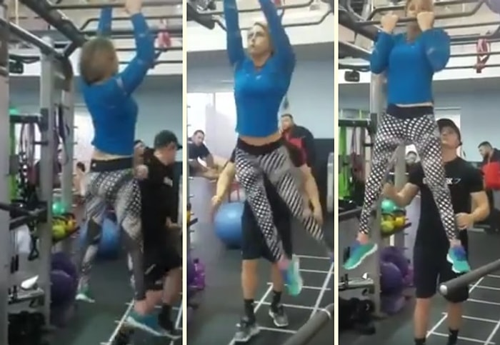 Yürüme Engeli Olmasına Rağmen İstediği Şey İçin Çabalayan Kadının Takdir Edilesi Azmi!