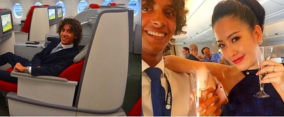 First Class'ta Uçup Para Kazanıyor: 20 Yaşında Dünyanın En İyi İşini Yapan Alex ile Tanışın!