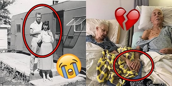 62 Yıl Evli Kalıp Hayata Gözlerini Yumarkan Bile Bir Diğerinin Elini Bırakmayan Çift