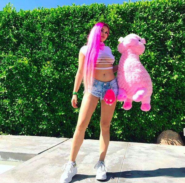 4. Aaand Ariel Winter rocked this uber-sexy outfit at Coachella.