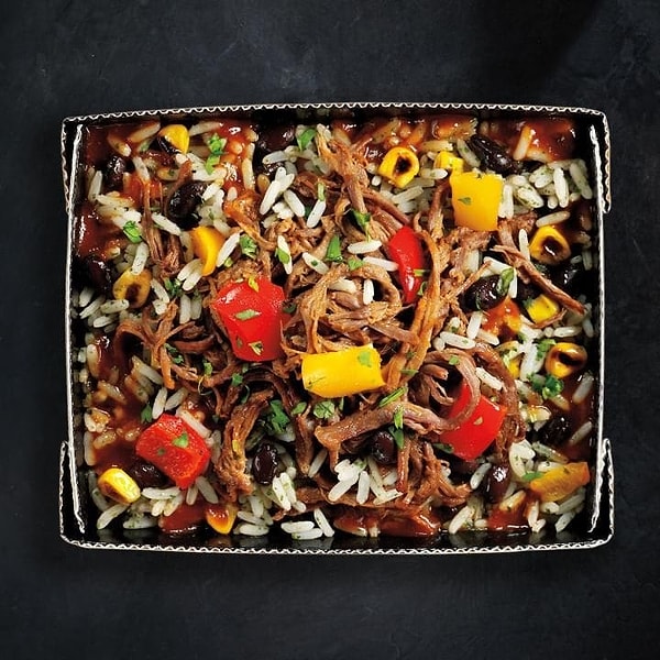 6. Рис с говядиной и перцем чили