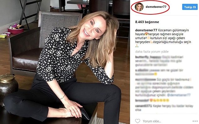 13. İbrahim Kutluay ile boşanma davası halen devam eden Demet Şener, büyük bir adım attı ve sosyal medyada 'Kutluay' soyadını kullanmayı bıraktı.