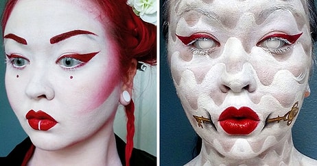 Невероятный боди-арт от самоучки, вдохновленный фильмами и аниме