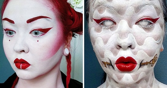 Невероятный боди-арт от самоучки, вдохновленный фильмами и аниме