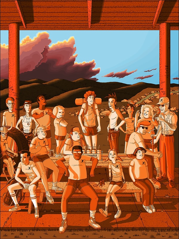 3. "Я решил написать и самостоятельно опубликовать электронную книгу, где рассказывается о летнем лагере в 1980-х"