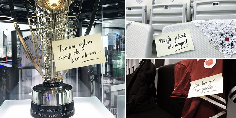 Anneler Gününe Özel Vodafone Arena'ya Bırakılan Anne Eli Değmiş 8 Muhteşem Not