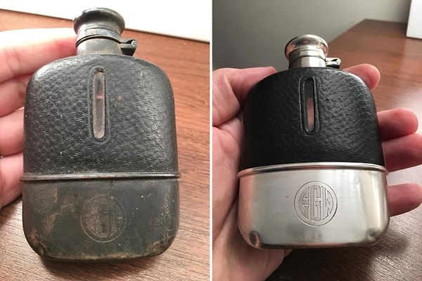 6. Эта старинная фляга прошла полное преображение 💯