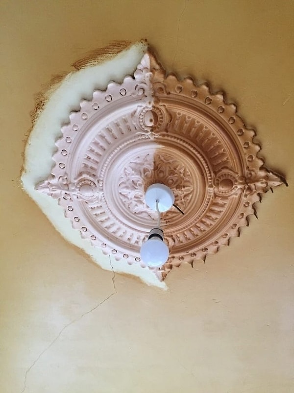 11. Этот потолок срочно нуждается в чистке!