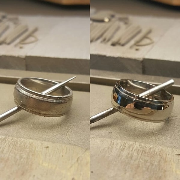 12. Кольцо словно стало новым