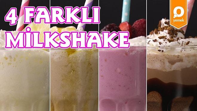 Sıcakları Atlatmanın En Tatlı Yolu: 4 Farklı Milkshake Nasıl Yapılır?