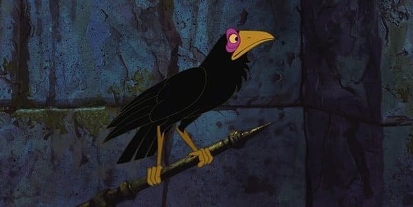 2. Как зовут этого ворона?