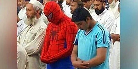 İçimizden Birisi Gibi Takılan Spiderman'den 15 Komik Cosplay Manzarası