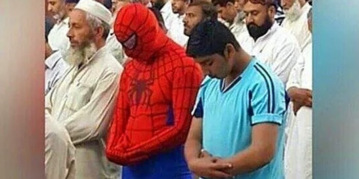 İçimizden Birisi Gibi Takılan Spiderman'den 15 Komik Cosplay Manzarası