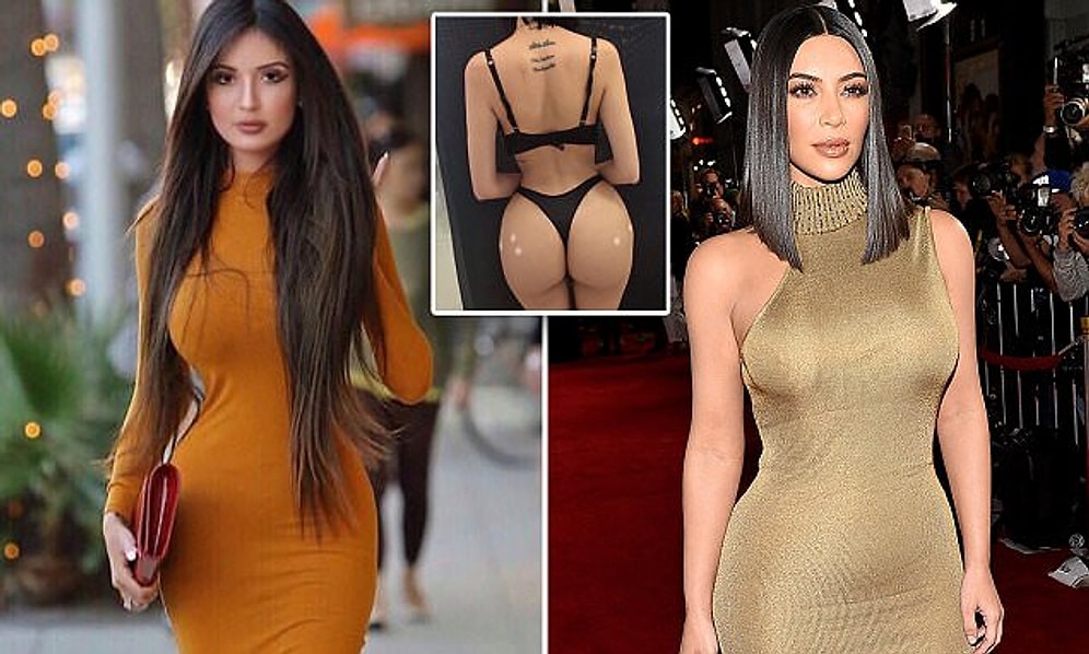 Kim Kardashian'dan Daha Büyük Kalçalara Sahip Olmak İçin 80.000 Dolar Harcayan Model