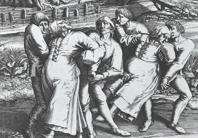7. In 1518, there was a dancing plague where about 400 people began to involuntary dance for days on end.