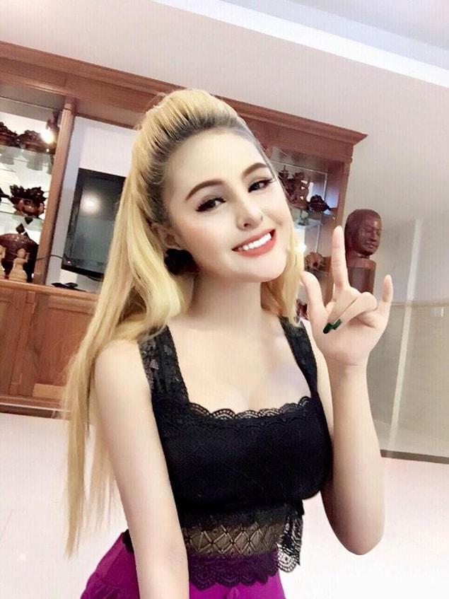 The actress is known in Cambodia for her sexy social media selfies.