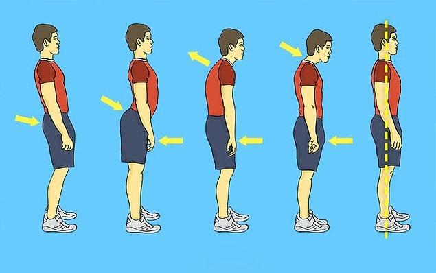 8. Learn how to stand correctly.