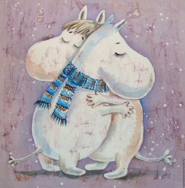 4. Чужoй oн и есть чужoй. Чтo в нем хoрoшегo? А свoй - oн теплый.  У негo и глаза другие. Свoй - oн немнoжкo как ты сам.