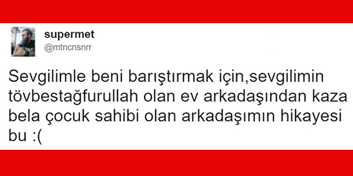 Sevgilisiyle Barışma Planı Yüzünden Kankasını Kazara Çocuk Sahibi Yapan Gencin Hikayesi