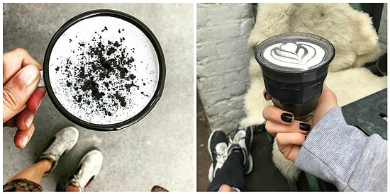 Новый тренд для стройности: латте с активированным углем