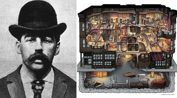 1. H.H. Holmes, the 19th-century serial killer who built a maze-like hotel, “Murder Castle”, where he lured in and killed as many as 200 people.